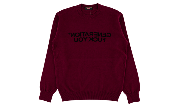 Undercover Generation F*ck You Sweater "FW 16"