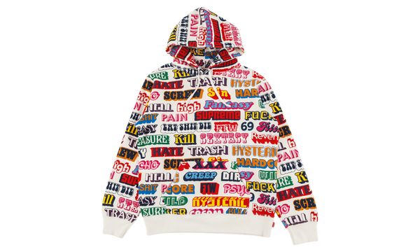 Text Hooded Sweatshirt
