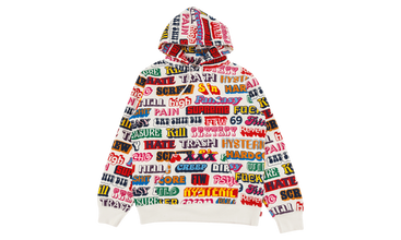 Text Hooded Sweatshirt