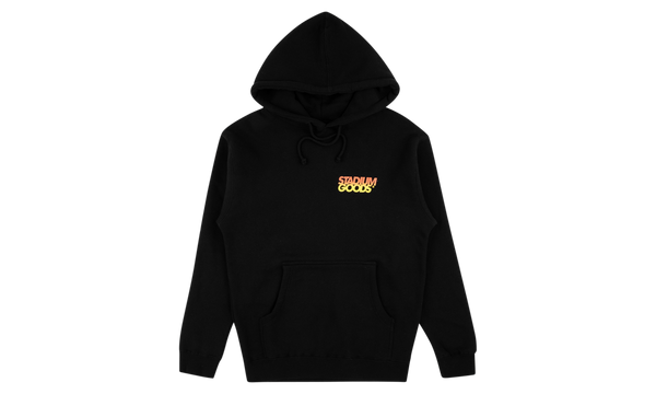 Gradient Stacked Logo Hoodie