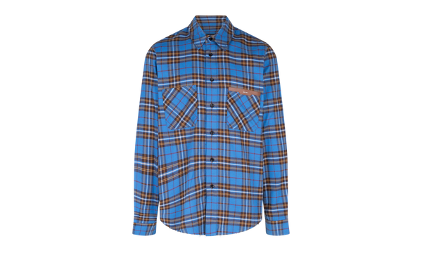 LOGO FLANNEL "Blue / Black"