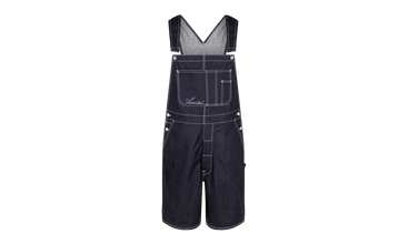 Black Bermuda Overalls 
